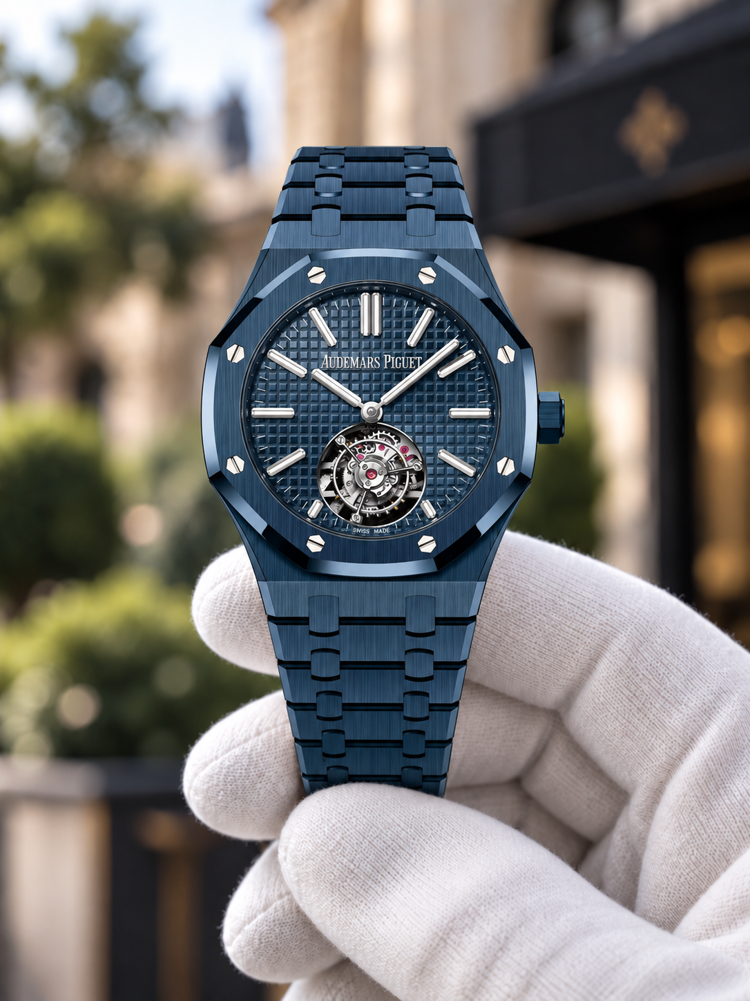 Audemars Piguet Royal Oak Tourbillon — Midnight Blue