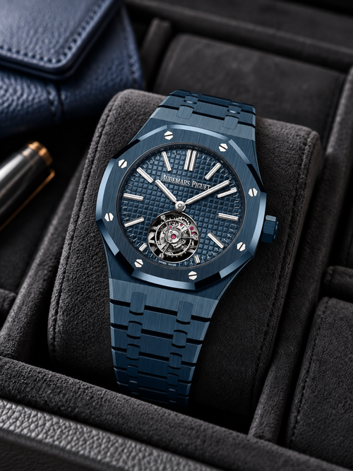 Audemars Piguet Royal Oak Tourbillon — Midnight Blue