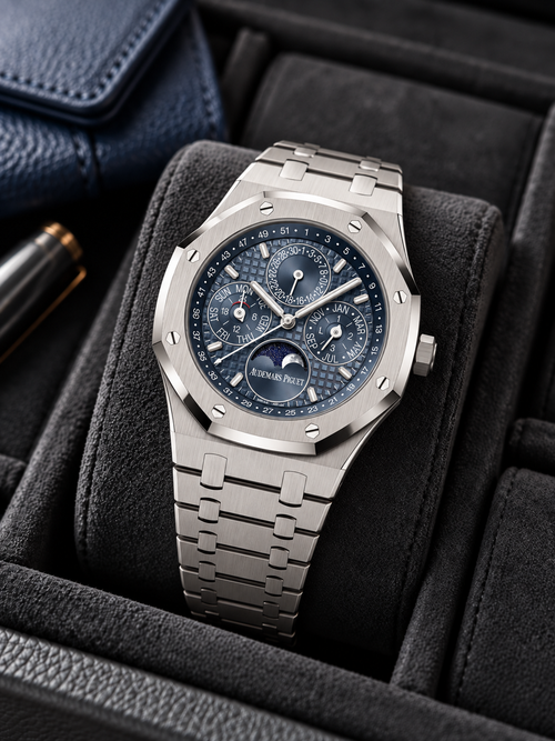 Audemars Piguet Royal Oak Perpetual Calendar — Steel / Blue