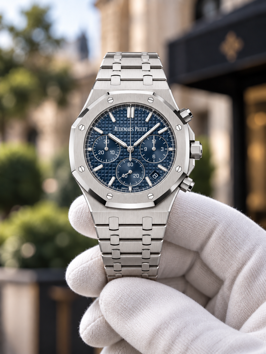 Audemars Piguet Royal Oak Selfwinding Chronograph — Blue Dial