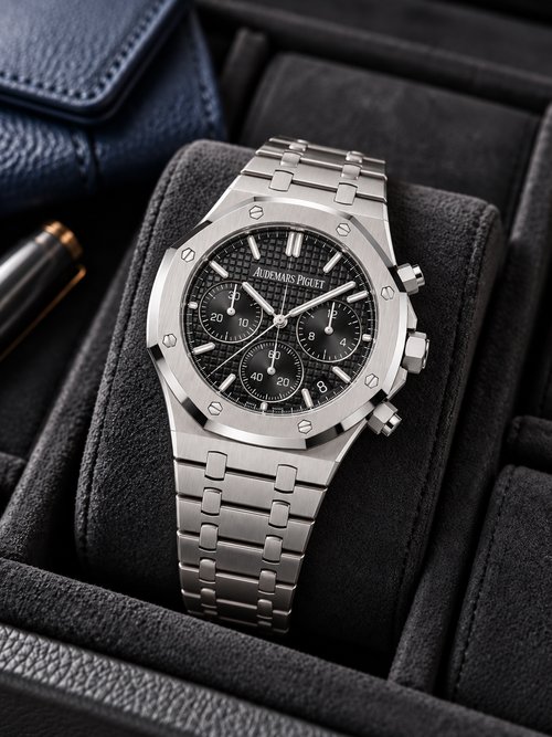 Audemars Piguet Royal Oak Selfwinding Chronograph — Black Dial